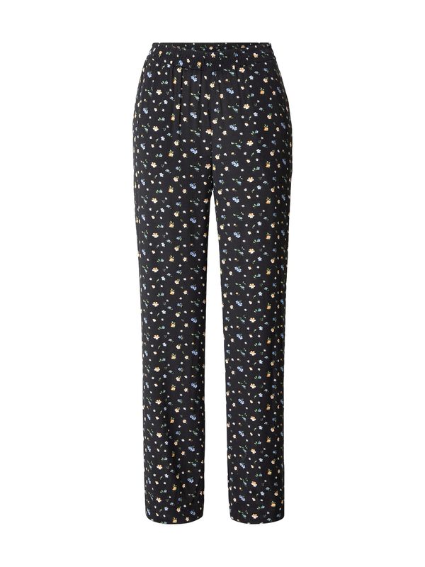 Moves Moves Hlače 'Pynne'  boja pijeska / svijetloplava / travnato zelena / svijetlonarančasta / crna