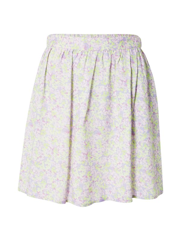 Moves Moves Suknja 'Kisi'  limeta / lila / svijetloljubičasta / crvena ljubičasta