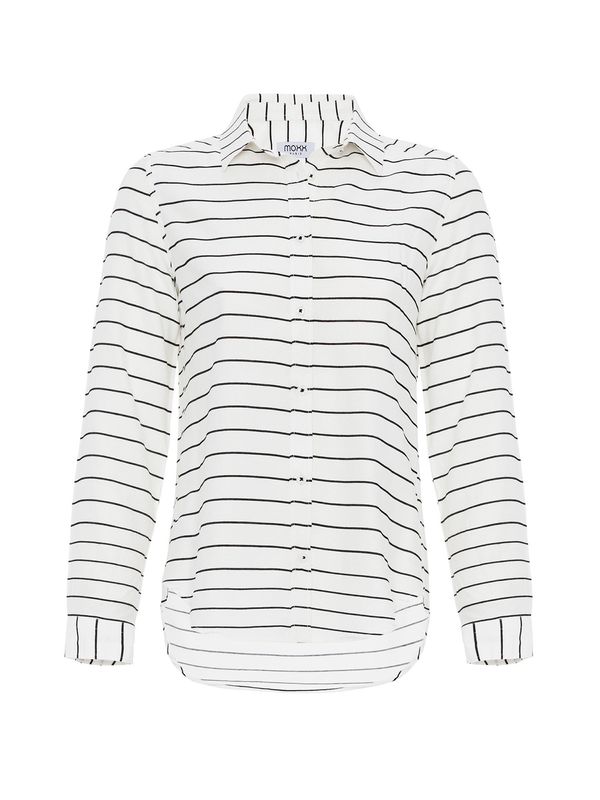 Moxx Paris Moxx Paris Bluza  crna / bijela