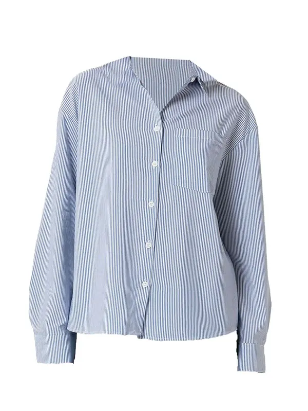Moxx Paris Moxx Paris Bluza  plava / bijela