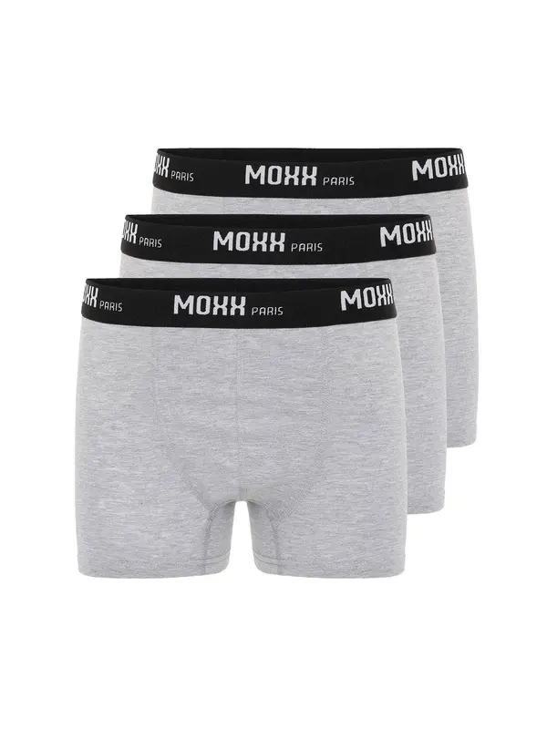 Moxx Paris Moxx Paris Bokserice  siva / crna / bijela