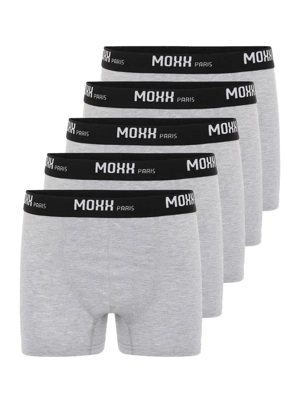 Moxx Paris Moxx Paris Bokserice  siva / crna / bijela