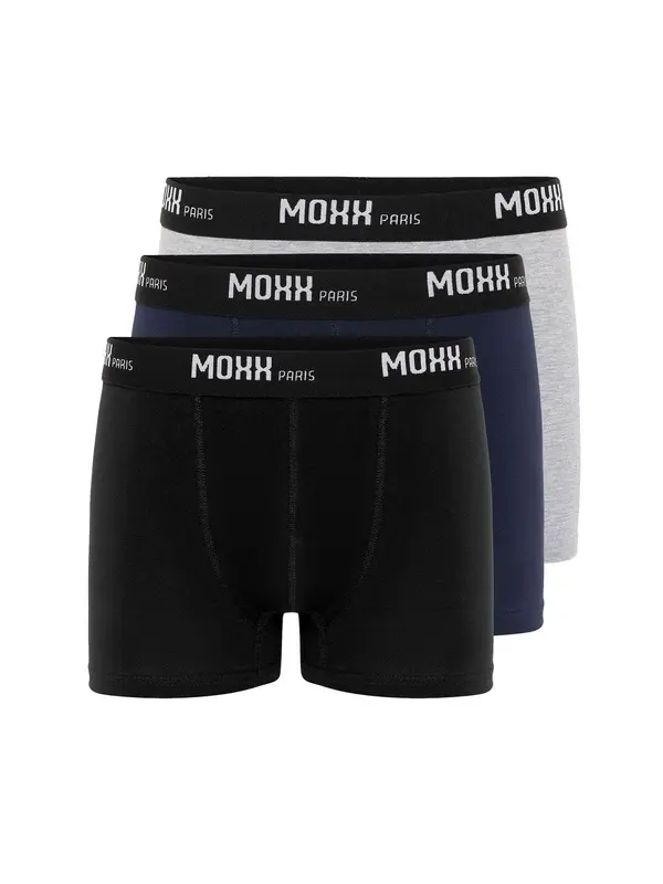 Moxx Paris Moxx Paris Bokserice  tamno plava / svijetlosiva / crna / prljavo bijela