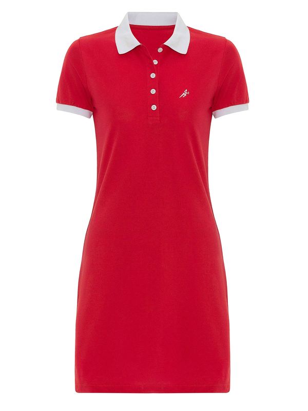 Moxx Paris Moxx Paris Haljina  crvena / bijela