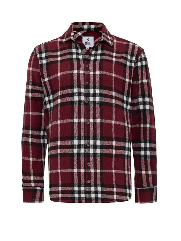 Moxx Paris Moxx Paris Košulja  bordo / crna / bijela