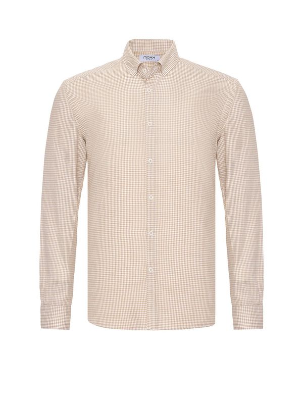 Moxx Paris Moxx Paris Košulja  smeđa / bijela