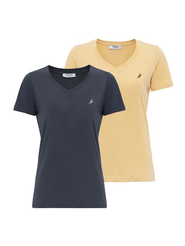 Moxx Paris Moxx Paris Majica  mornarsko plava / svijetložuta