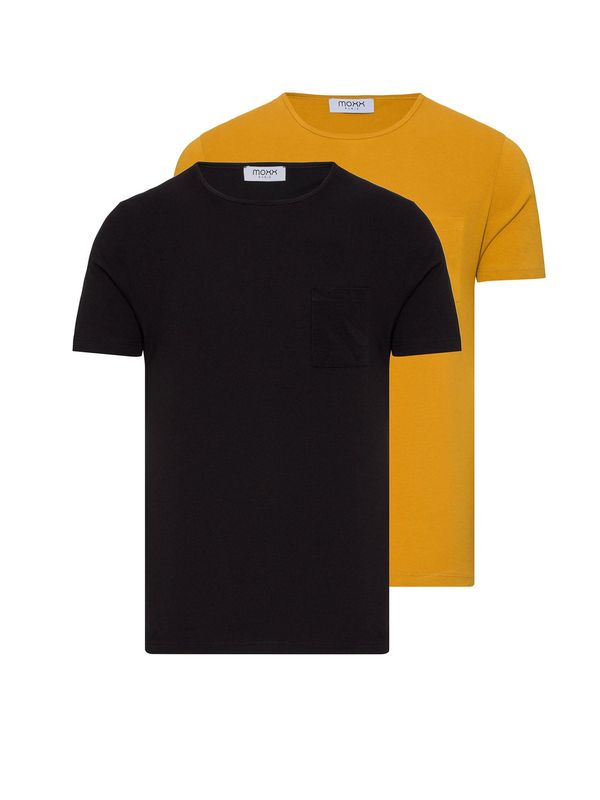 Moxx Paris Moxx Paris Majica  narančasta / crna