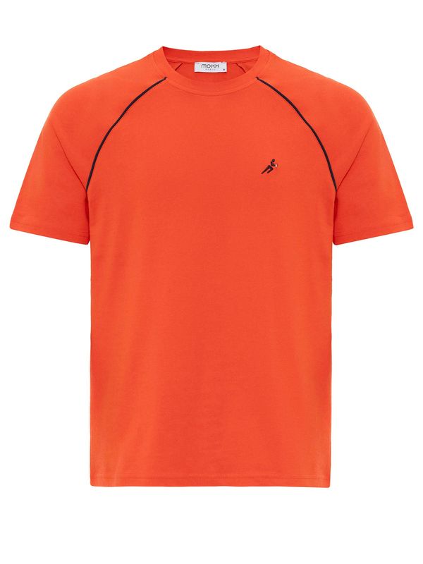 Moxx Paris Moxx Paris Majica  narančasto crvena / crna