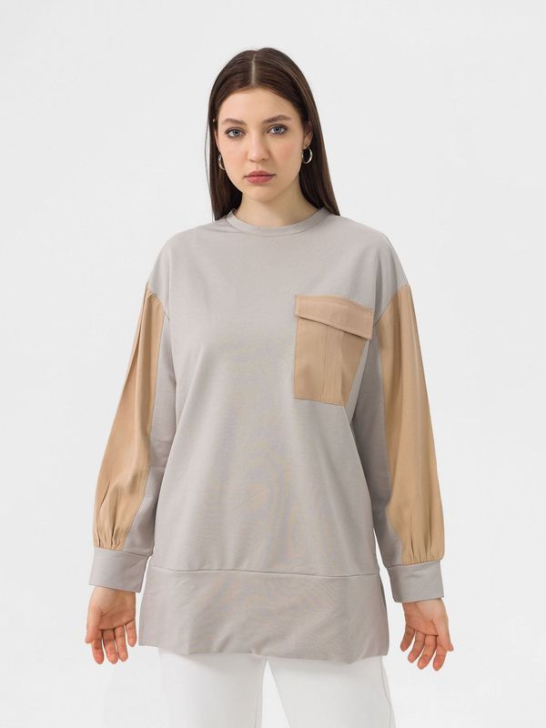 Moxx Paris Moxx Paris Majica  pijesak / kameno siva