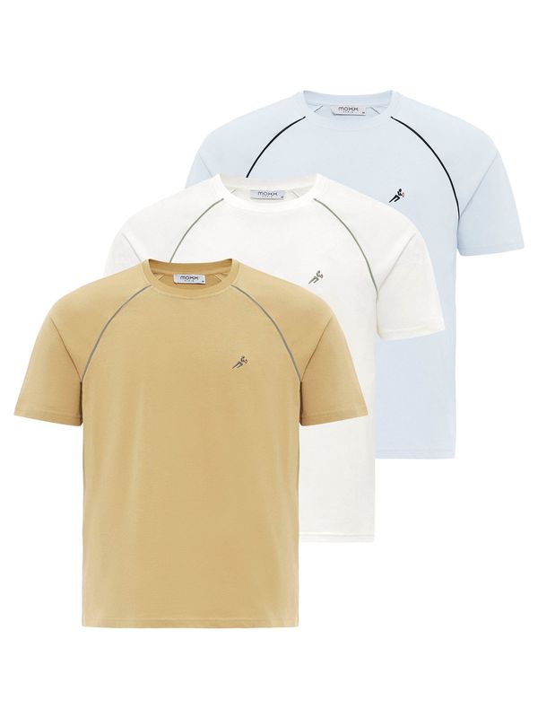 Moxx Paris Moxx Paris Majica  plava / žuta / crna / bijela