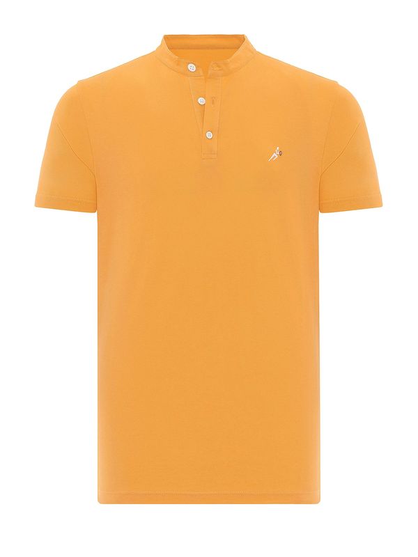 Moxx Paris Moxx Paris Majica  svijetlonarančasta / bijela