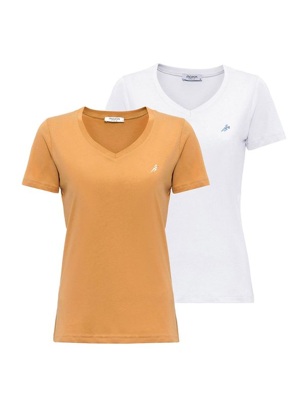 Moxx Paris Moxx Paris Majica  žuta / bijela