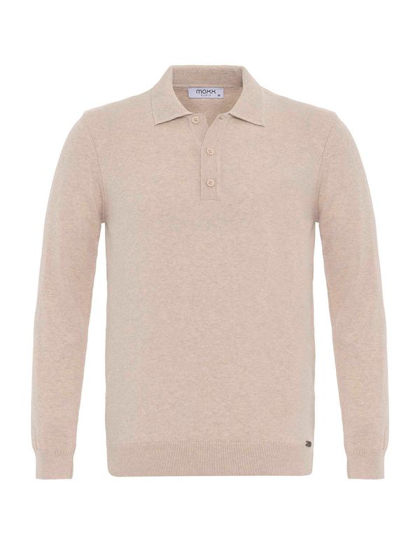 Moxx Paris Moxx Paris Pulover 'Davel'  bež / mornarsko plava