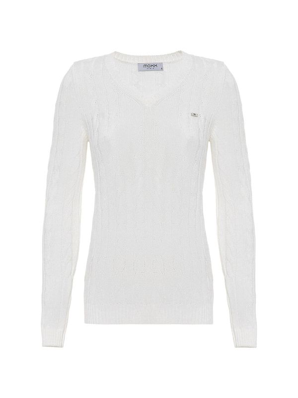 Moxx Paris Moxx Paris Pulover  ecru/prljavo bijela