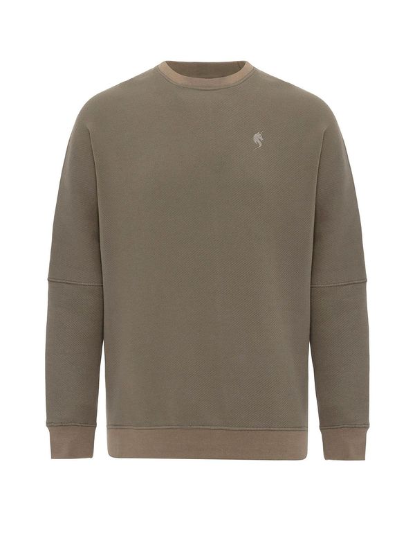 Moxx Paris Moxx Paris Sweater majica 'Louis'  kaki