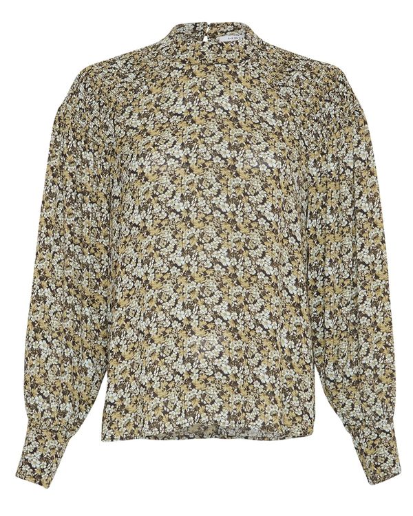 MSCH COPENHAGEN MSCH COPENHAGEN Bluza 'Jamela Rikkelie'  boja pijeska / smeđa / maslinasta / bijela