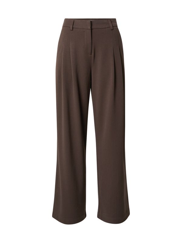 MSCH COPENHAGEN MSCH COPENHAGEN Hlače s naborima 'Henrika'  smeđa