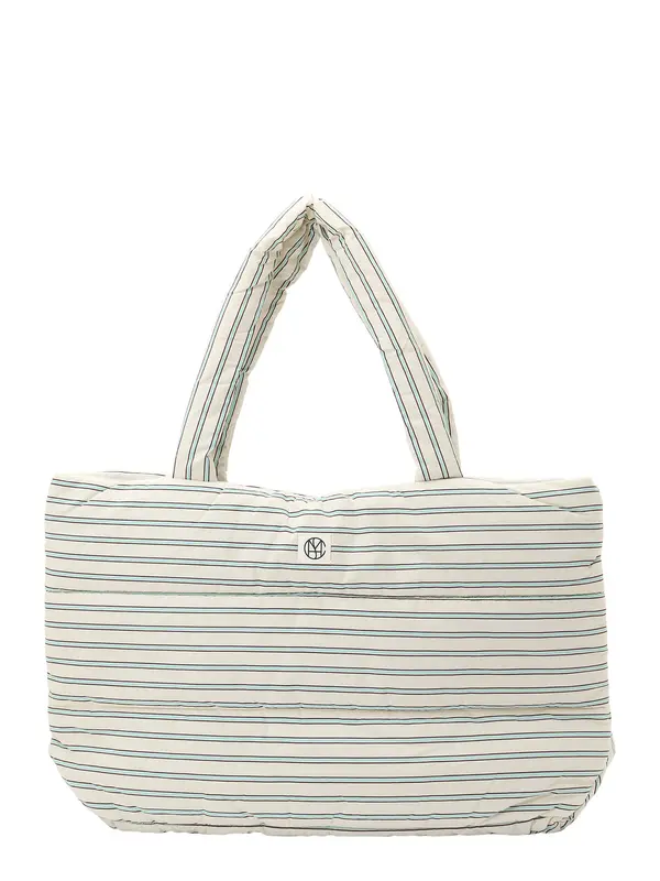 MSCH COPENHAGEN MSCH COPENHAGEN Shopper torba  akvamarin / crna / prljavo bijela