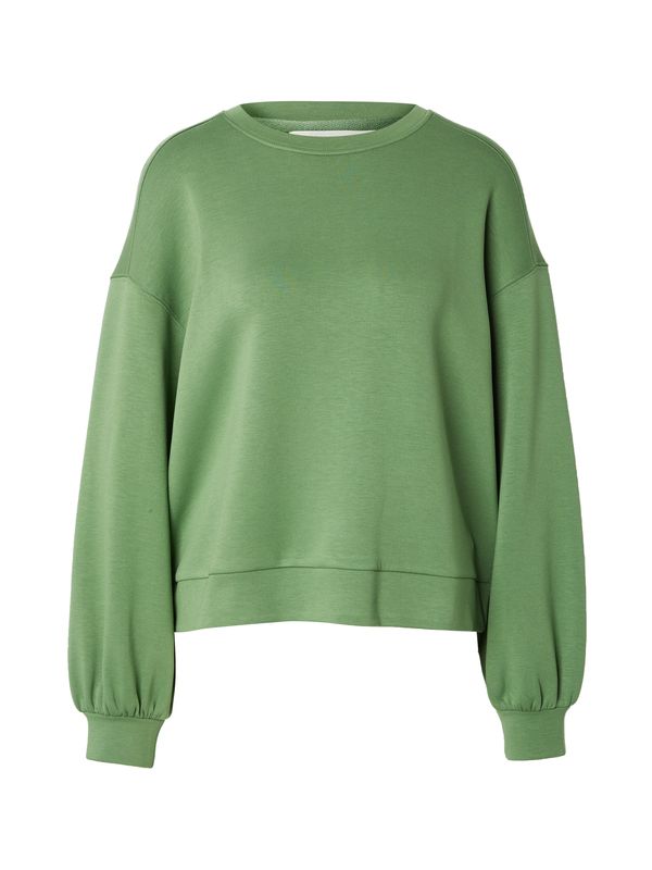 MSCH COPENHAGEN MSCH COPENHAGEN Sweater majica 'Janelle Lima'  zelena