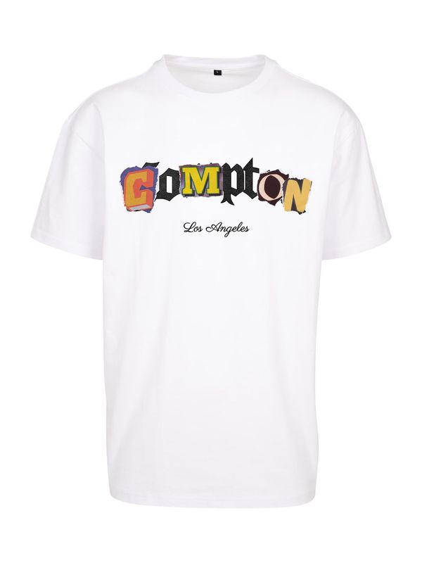 MT Upscale MT Upscale Majica  čokolada / žuta / crna / bijela