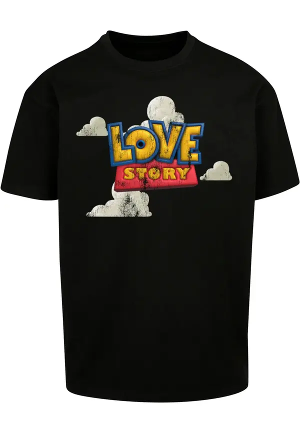 MT Upscale MT Upscale Majica ' Love Story Heavy '  miks boja / crna