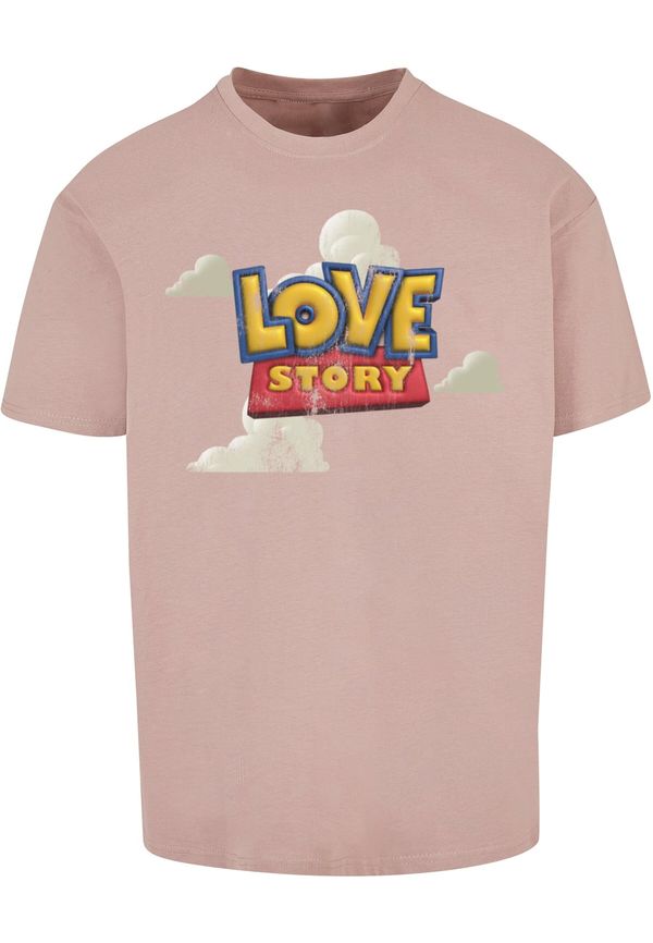 MT Upscale MT Upscale Majica 'Love Story'  plava / žuta / roza / crvena
