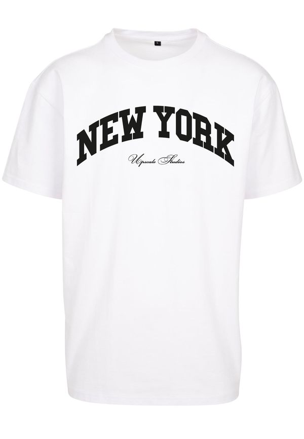 MT Upscale MT Upscale Majica 'New York'  crna / bijela