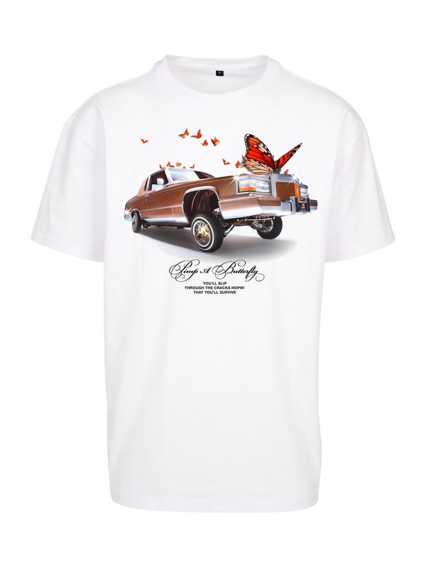 MT Upscale MT Upscale Majica  smeđa / crvena / crna / bijela