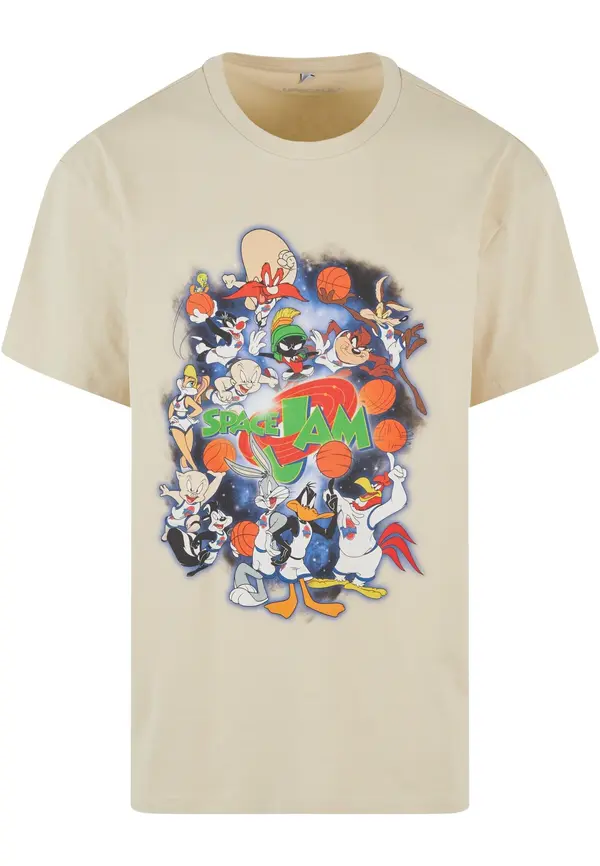 MT Upscale MT Upscale Majica 'Space Jam Teamwork'  pijesak / plava / zelena / bijela