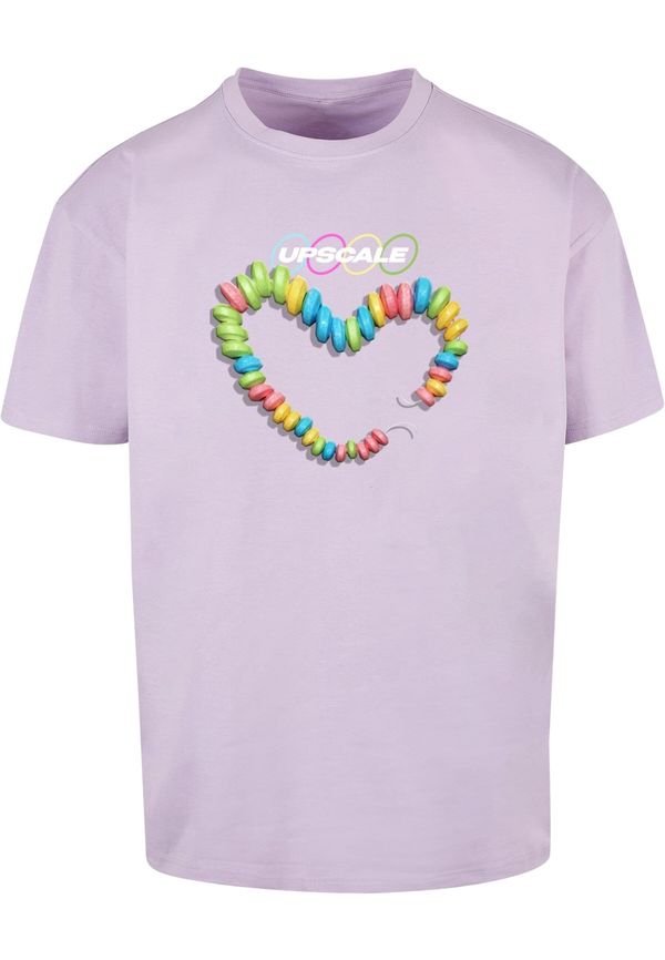 MT Upscale MT Upscale Majica 'Sweet Treats'  nebesko plava / žuta / svijetlozelena / lila