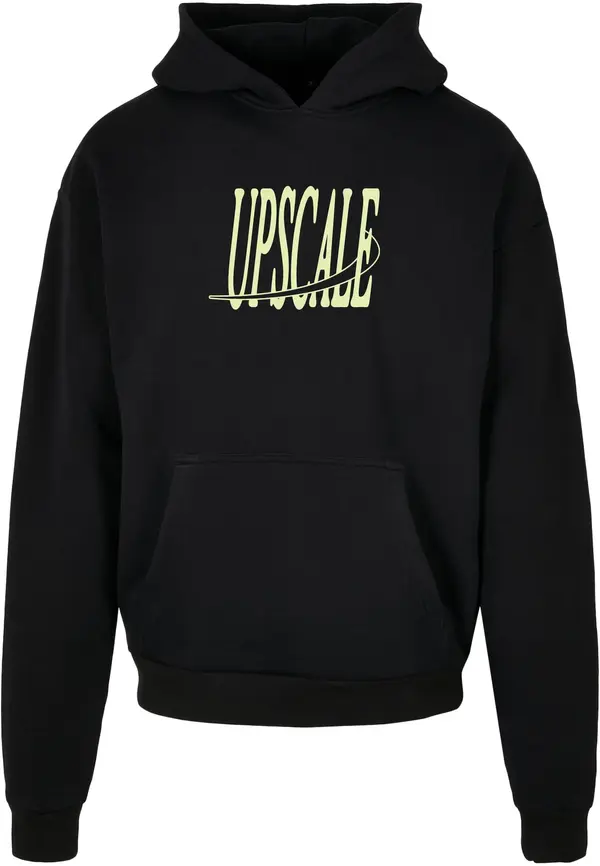 MT Upscale MT Upscale Sweater majica 'Fortune Cranes'  pastelno zelena / crvena / crna / bijela
