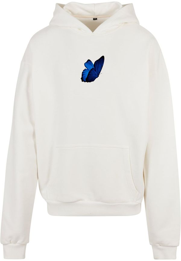MT Upscale MT Upscale Sweater majica 'Le Papillon'  bež / plava / bijela