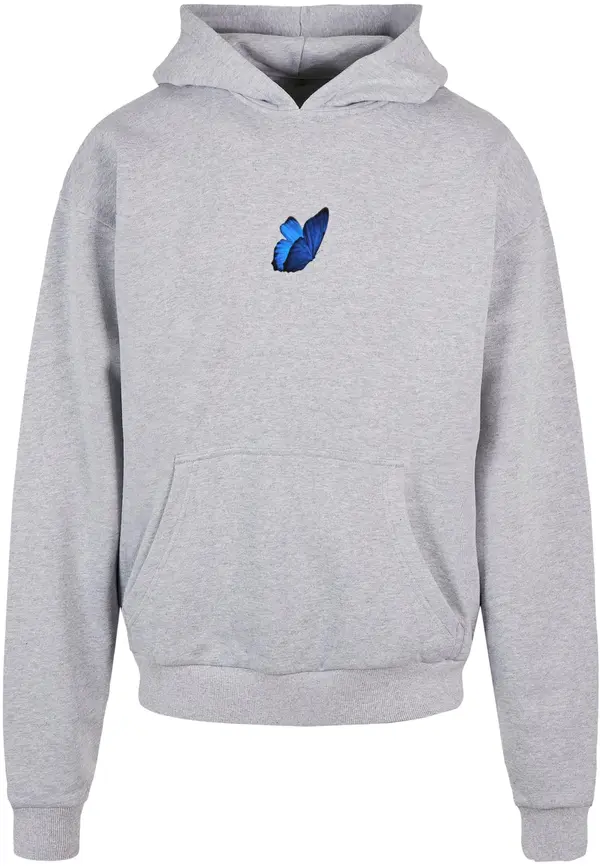 MT Upscale MT Upscale Sweater majica 'Le Papillon'  plava / siva / crna / prljavo bijela