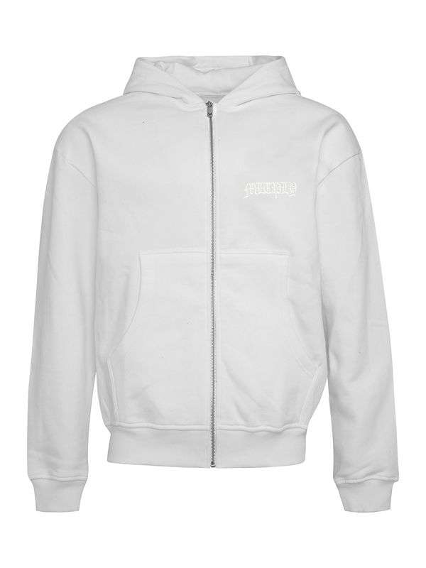 Multiply Apparel Multiply Apparel Gornji dio trenirke  svijetlosiva / bijela