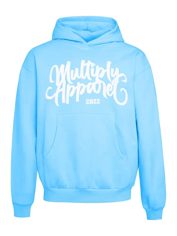 Multiply Apparel Multiply Apparel Sweater majica  azur / bijela