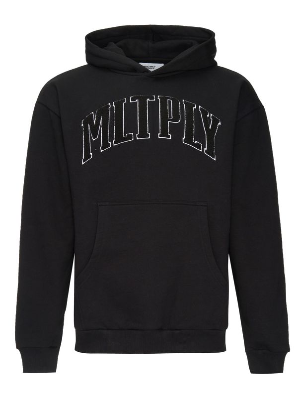 Multiply Apparel Multiply Apparel Sweater majica  crna / bijela