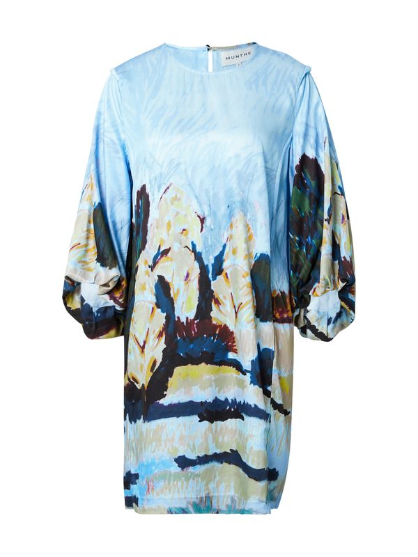 Munthe Munthe Haljina 'SANSI'  plava / akvamarin / boja vina / crna