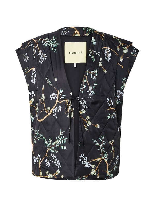 Munthe Munthe Prsluk 'OMBA'  smeđa / menta / crna