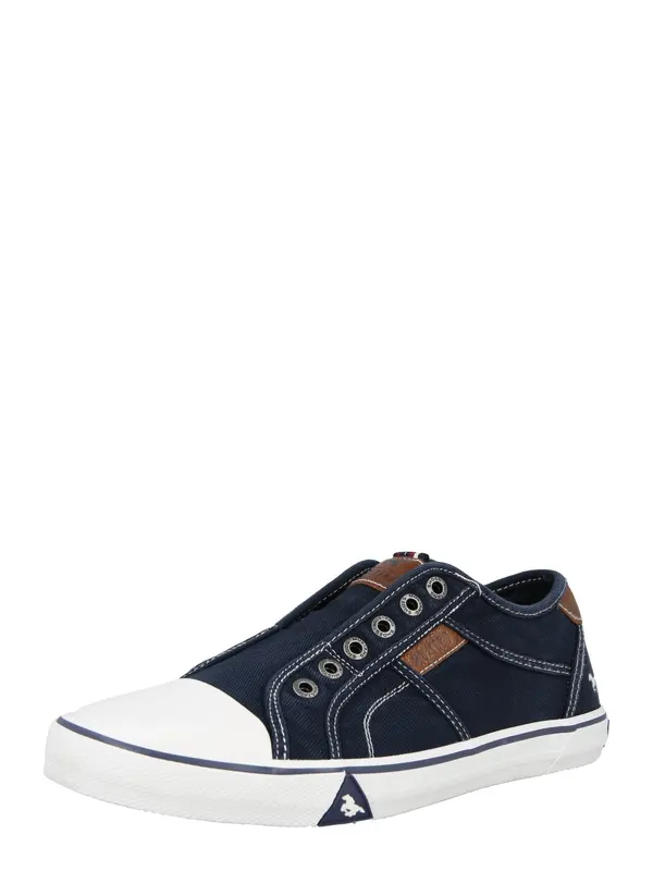 MUSTANG MUSTANG Slip On tenisice  mornarsko plava