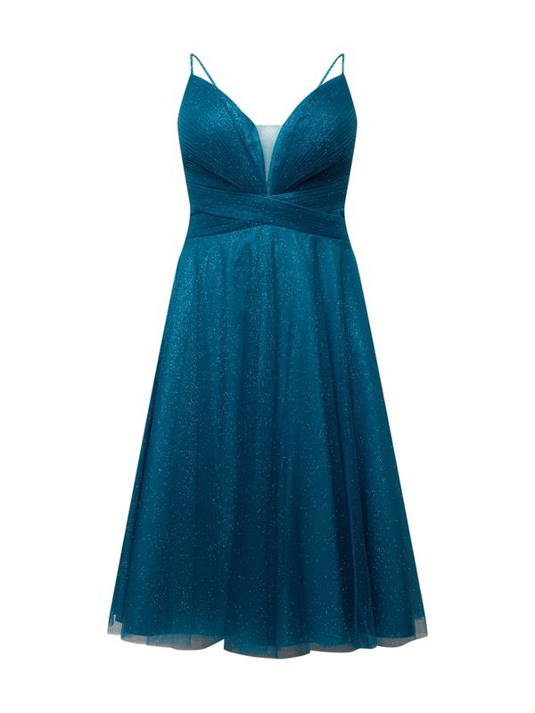 My Mascara Curves My Mascara Curves Koktel haljina  petrol