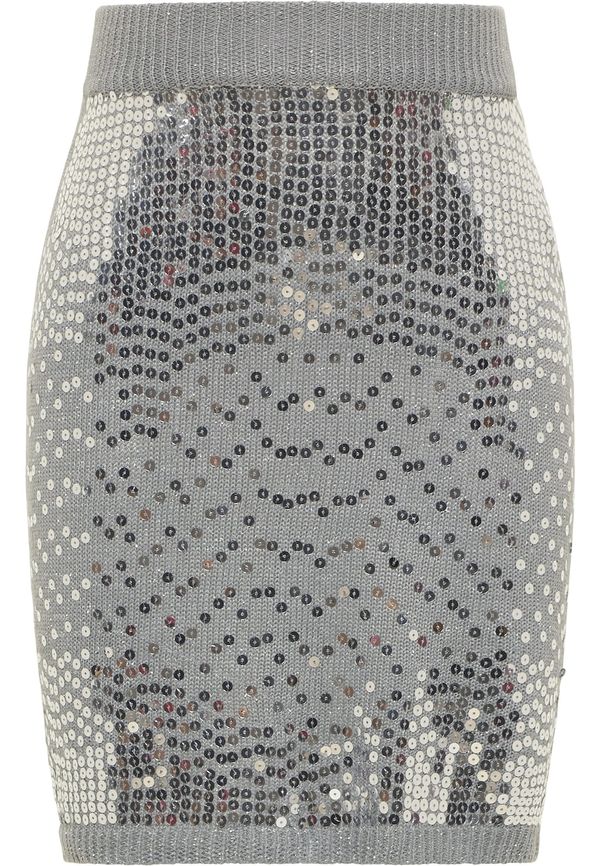 myMo at night myMo at night Suknja  srebrno siva / siva melange