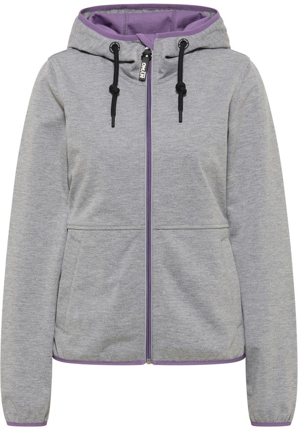 myMo ATHLSR myMo ATHLSR Tehnička jakna  svijetlosiva / ljubičasta