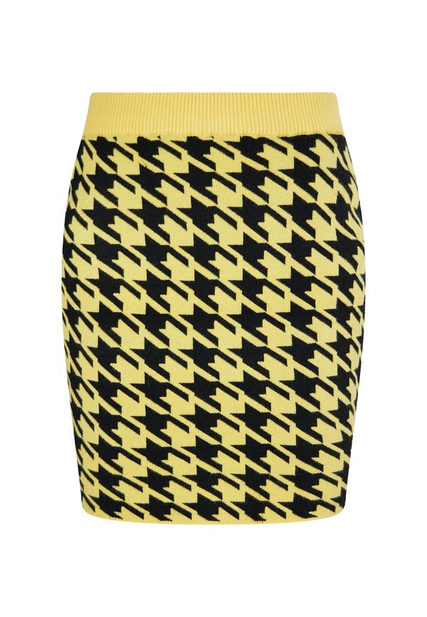 myMo ROCKS myMo ROCKS Suknja  žuta / crna