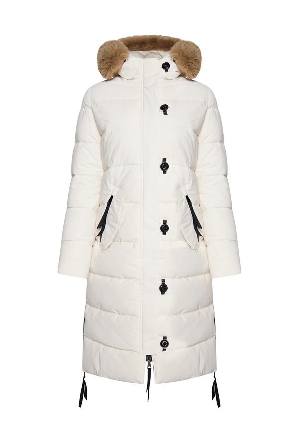 MYMO MYMO Zimski kaput  vuneno bijela