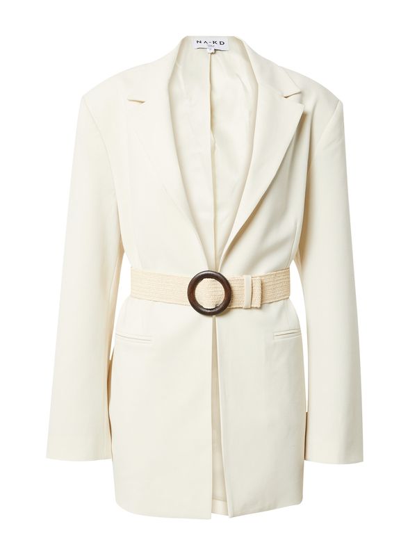 NA-KD NA-KD Blejzer  bež / prljavo bijela