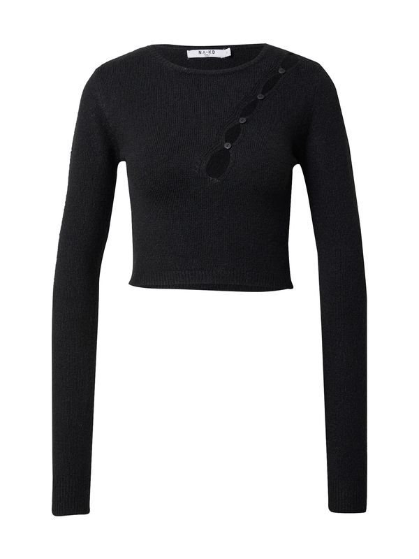 NA-KD NA-KD Pulover  crna