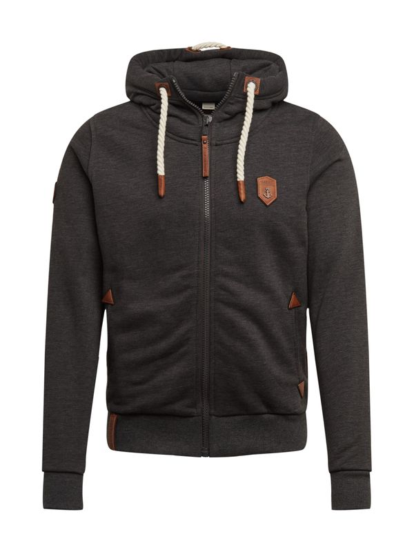 naketano naketano Gornji dio trenirke  grafit siva