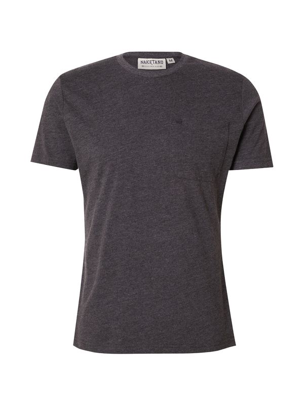 naketano naketano Majica  antracit siva