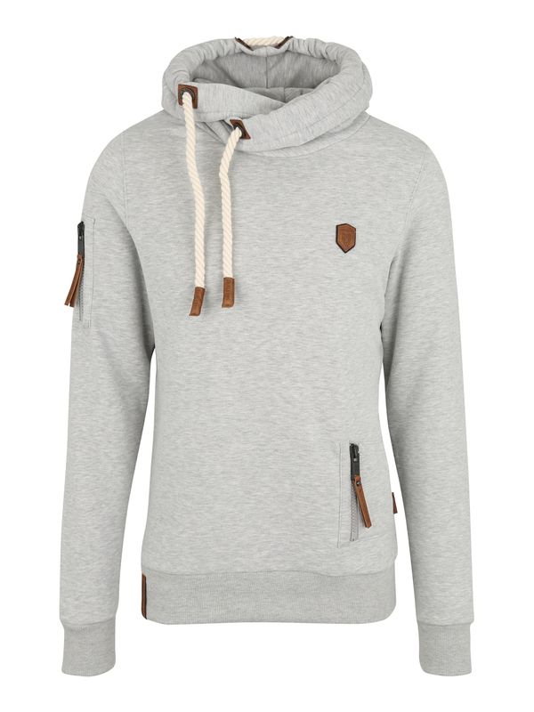 naketano naketano Sweater majica  smeđa / siva melange